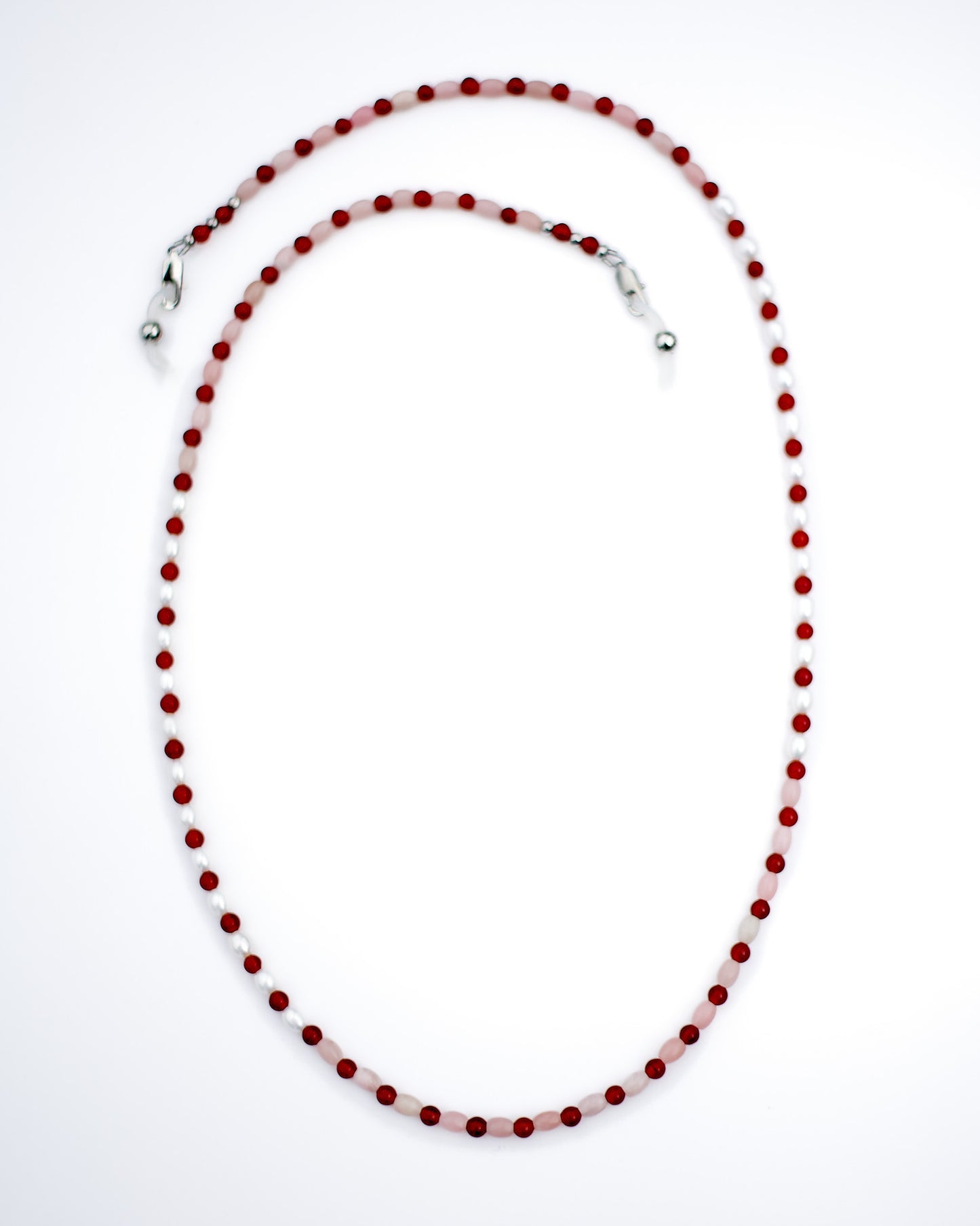 Sakura | Pink Opal & Fresh Water Pearl | Glasses Chain