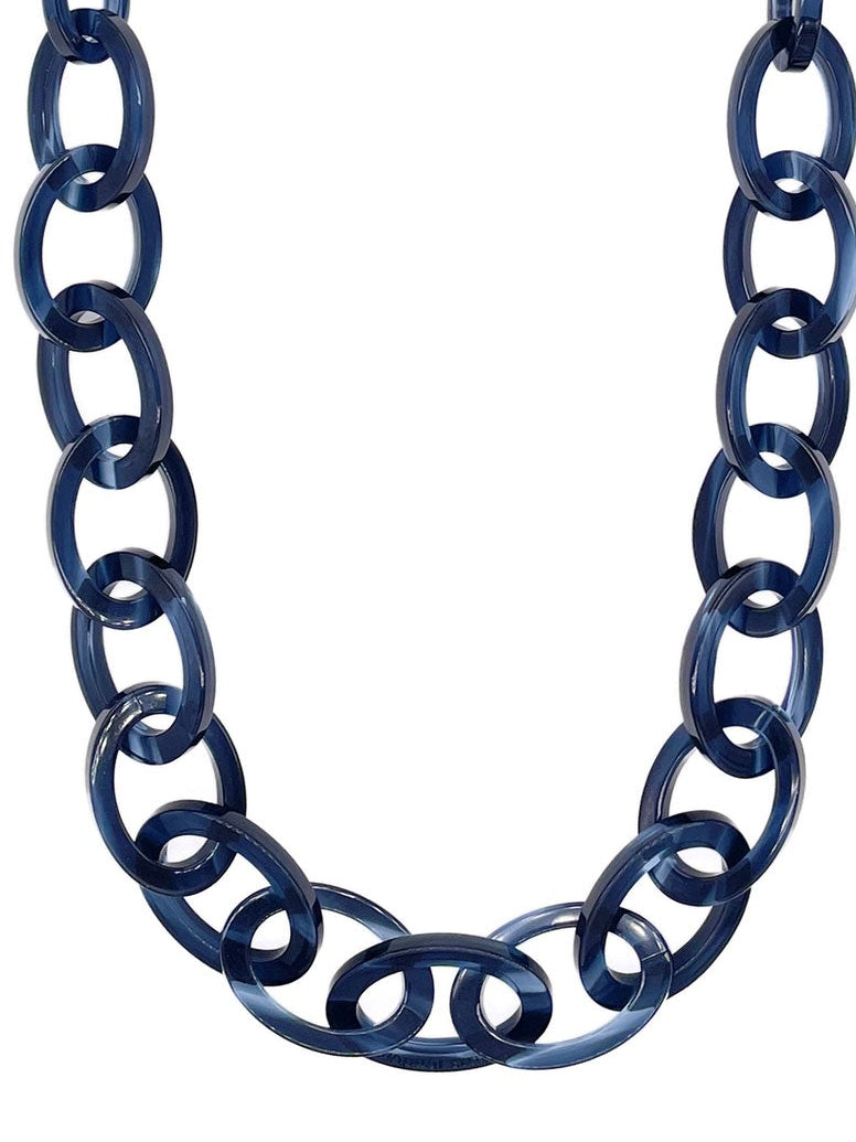 Chunky 2.0 | Bio-Acetate Deep Ocean Blue | Glasses Chain