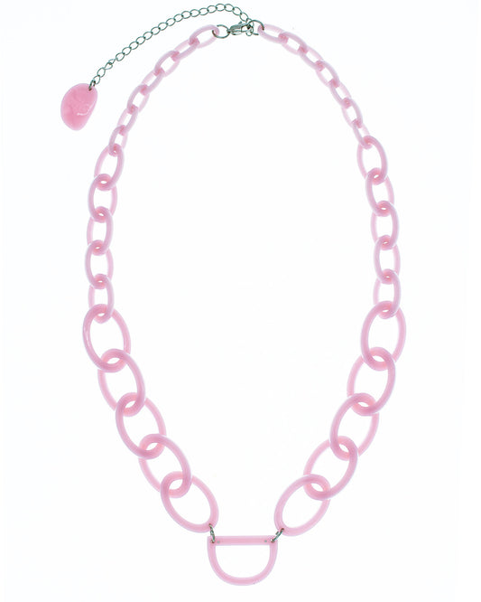 Original D Necklace | Bubble Gum Pink | Glasses Necklace