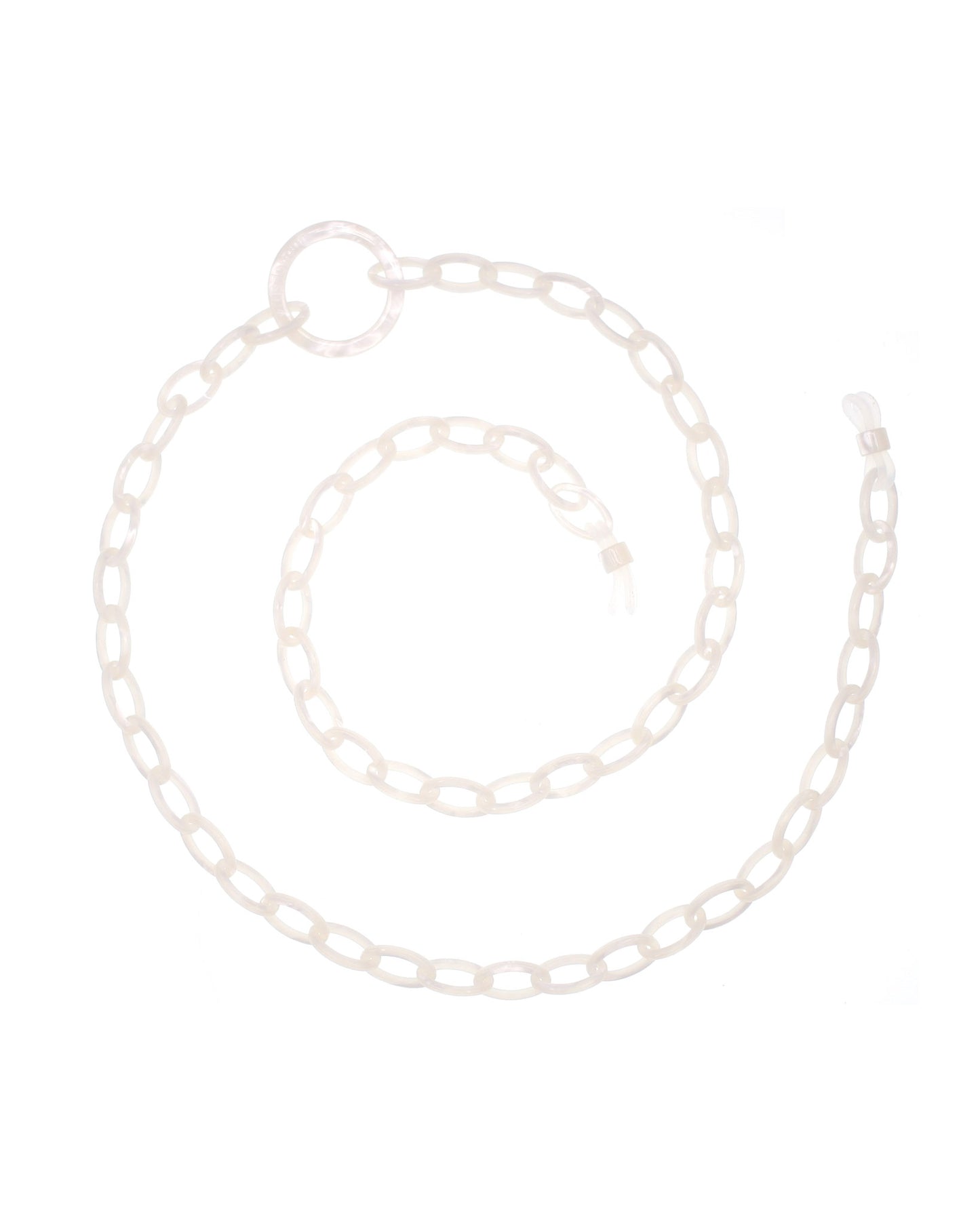 Smiley Mini | Opal White | Glasses Chain