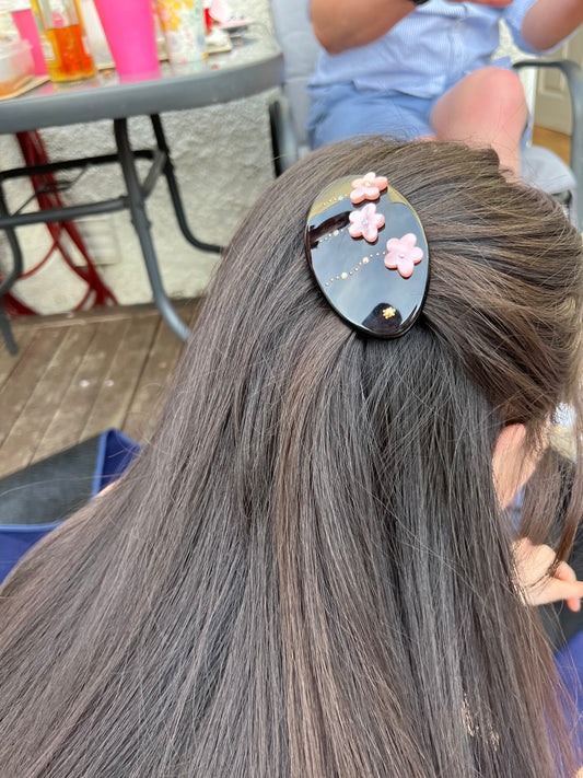 Vintage Rework Hair Barrette Clip