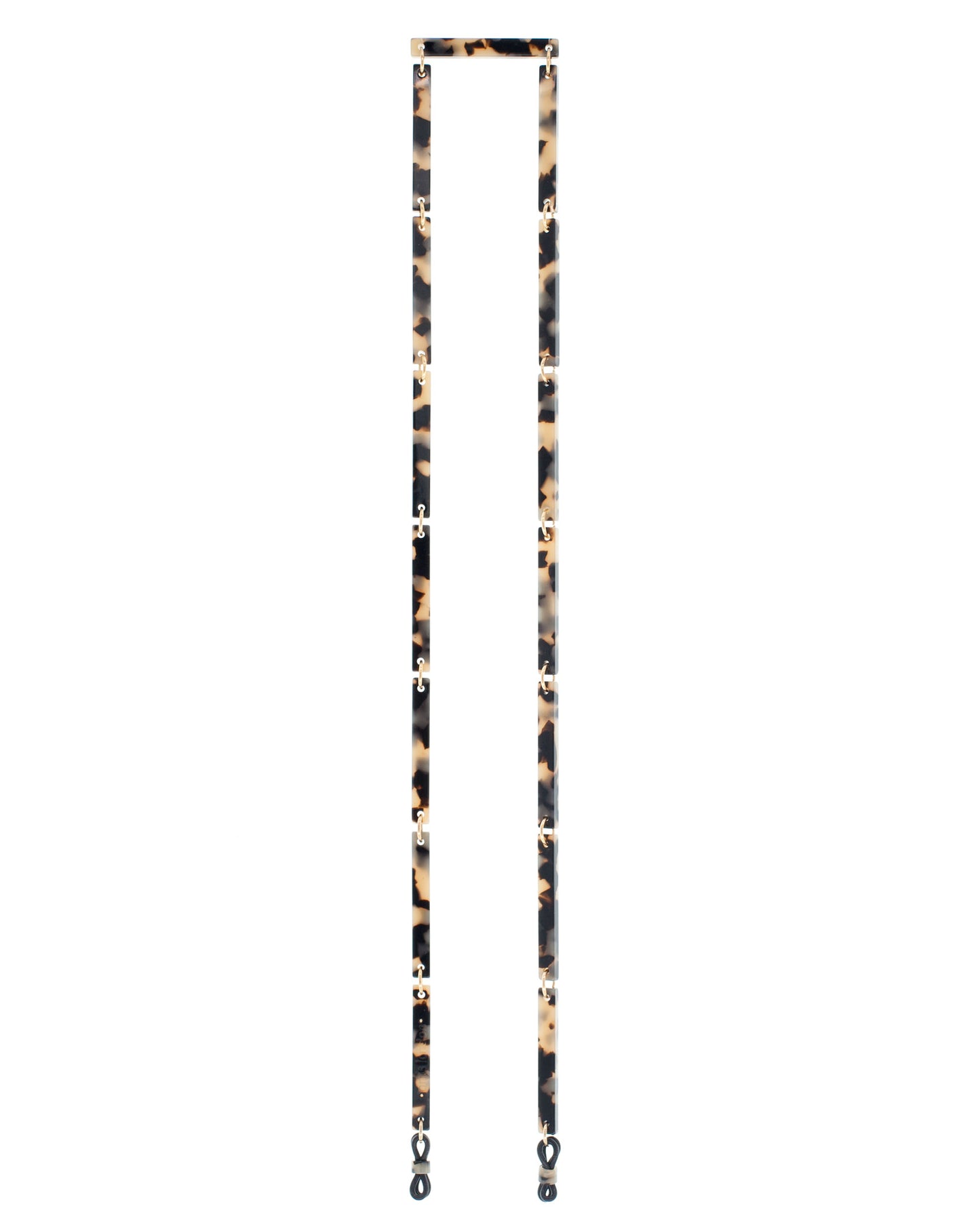 Spaghetti | Bio-Acetate Light Tortoiseshell | Glasses Chain