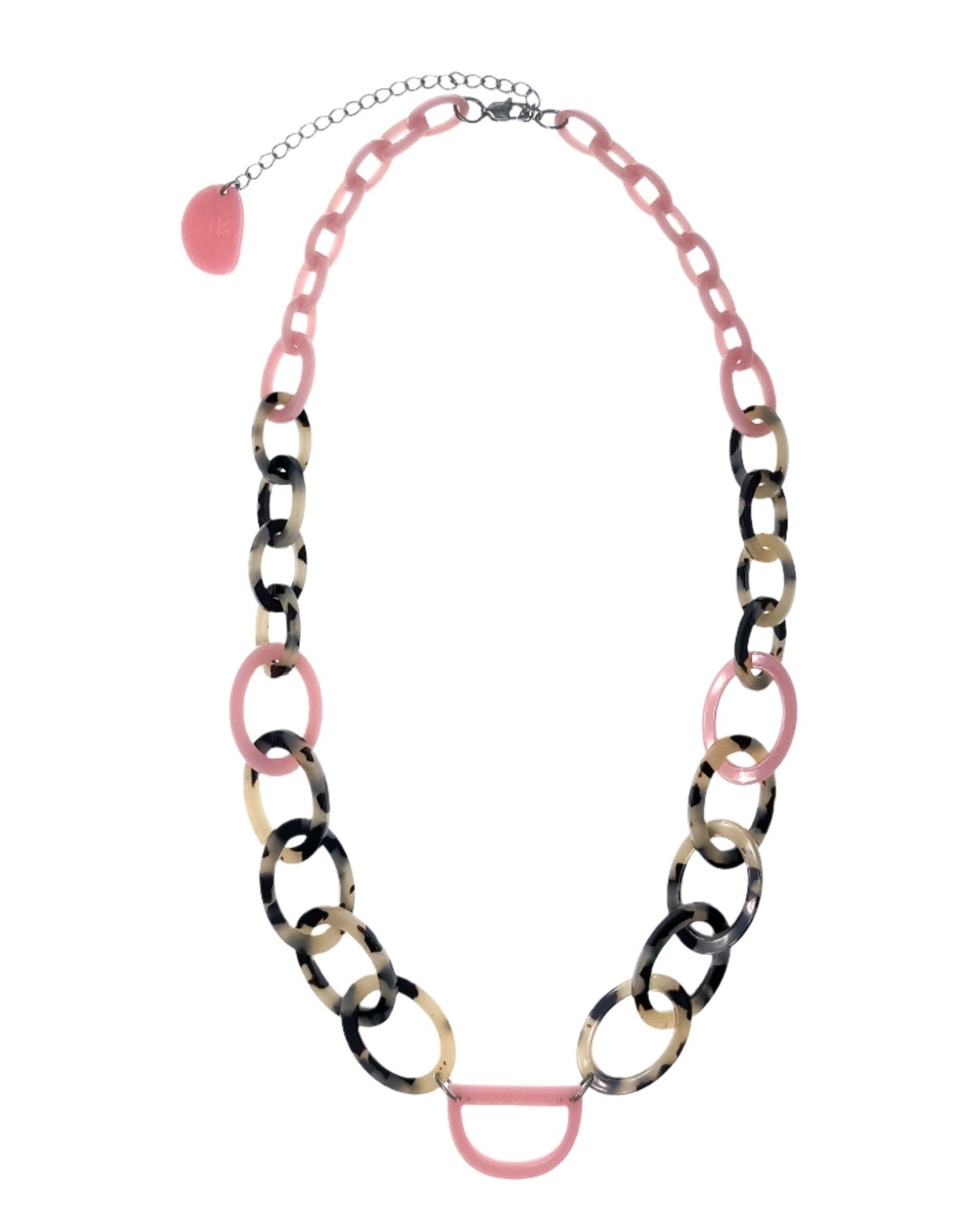Original D Necklace | Light Tokyo & Pink | Glasses Necklace