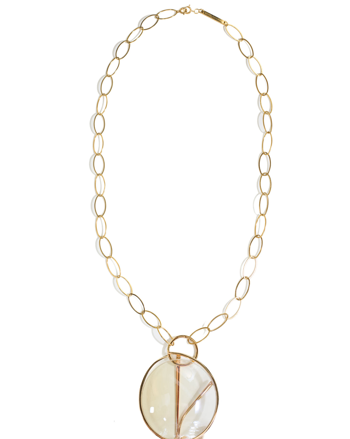 Daphne - Oval Convertible Glasses Chain Necklace