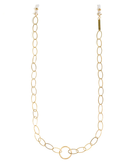 Daphne - Oval Convertible Glasses Chain Necklace