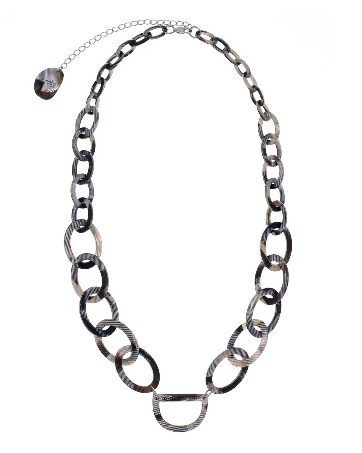Original D Necklace | Moonlight Grey | Glasses Necklace