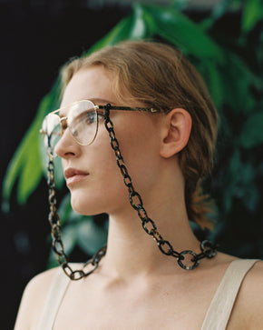 Smiley Chain | Tiger Onyx | Glasses Chain | RASSIN SHEN