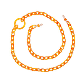 Smiley Mini | Apricot Orange | Glasses Chain | orris london